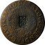 Brazil 20 Reis (Countermarked Coinage) KM# 265 PETRVS II DG PORTVG R D AETHIOP coin obverse