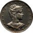 Brazil 200 Reis (Liberty. Pattern) KM# Pn184 LIBERT coin reverse