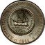 Brazil 2000 Reis (Countermarked Coinage) X# CC11.3 IV CONGRESSO BRASILEIRO DE TURISMO XVII ANIV DO C F N S REPÚBLICA DOS ESTADOS UNIDOS DO BRASIL 1911 coin obverse