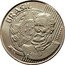 Brazil 25 Centavos Deodoro da Fonseca. T Partially Inside Stripes 2020 KM# 650.1 BRASIL DEODORO REPUBLI 15 DE NOVEMB coin obverse