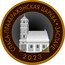 Belarus 25 Roubles Transfiguration Church. Zaslavl 2023 СПАСА-ПРААБРАЖЭНСКАЯ ЦАРКВА ЗАСЛАЎЕ 2023 coin reverse