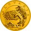 Niue 250 Dollars (Golden Eagle. Charles III) SLOVAKIA CM MH 5 OZ. AU 999.9 coin reverse