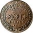 Brazil 40 Reis John VI 1821 R X L 1821 R JOANNES VI D G PORT BRAS ET ALG REX coin obverse