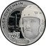 Cook Islands 5 Dollars (Elizabeth II Alex Ovechkin) ALEX OVECHKIN .9999 FINE SILVER ONE TROY OUNCE UPPER D E C K ® 245/500 coin reverse