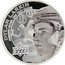 Cook Islands 5 Dollars (Elizabeth II Dylan Larkin) DYLAN LARKIN .9999 FINE SILVER ONE TROY OUNCE UPPER D E C K ® 153/1000 coin reverse