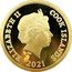Cook Islands 5 Dollars (Elizabeth II Paddington Bear) ELIZABETH II COOK ISLANDS IRB 2021 coin obverse