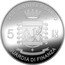Italy 5 Euro 250th Anniversary of the foundation of the Guardia di Finanza 2024 R Proof 250° ANNIVERSARIO GUARDIA DI FINANZA 5 EURO R NEC RECISA RECEDIT coin reverse