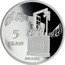 Brazil 5 Reais Diamantina 2013 Proof KM# 684 5 REAIS BRASIL coin obverse