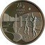 Brazil 5 Reais Olympic Games in Rio. Beach Volleyball. Bossa Nova 2014 Proof KM# 699 RIO 2016 BRASIL coin obverse
