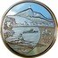 Brazil 5 Reais Olympic Games in Rio. Rowing. Bromeliad 2014 Proof KM# 697 RIO 2016 BRASIL coin obverse