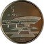 Brazil 5 Reais Olympic Games in Rio. Running. Contemporary Art Museum 2015 Proof KM# 714 5 REAIS 2015 coin reverse