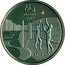 Brazil 5 Reais Olympic Games in Rio. Beach Volleyball. Samba 2016 Proof KM# 731 RIO 2016 BRASIL coin obverse