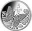 Brazil 5 Reais Olympic Games in Rio. Cycling. Beach-Butterfly 2016 Proof KM# 728 5 REAIS 2016 coin reverse