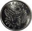 Brazil 50 Cruzeiros (Prova. Map) BRASIL coin obverse
