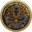 Cook Islands 50 Dollars (Elizabeth II Year of the Dragon) PROSPERITY BROUGHT BY THE DRAGON coin reverse