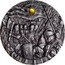 Niue 50 Dollars (The Witcher. Baptism of Fire) THE WITCHER BOOK SERIES BAPTISM OF FIRE coin reverse