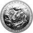 Canada 50 Dollars Year of the Dragon. Double High Relief 2024 50 DOLLARS CANADA SN coin reverse