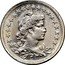 Brazil 50 Reis (Liberty. Pattern) KM# Pn216 coin reverse