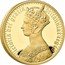 UK 5000 Pounds (Elizabeth II Gothic Crown Portrait.) VICTORIA DEI GRATIA BRITANNIAR REG F D W.W coin reverse