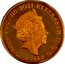UK 5000 Pounds (Elizabeth II Gothic Crown Quartered Arms.) ELIZABETH II D G REG F D 5000 POUNDS 2021 JC coin obverse