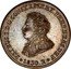 Brazil 6400 Reis (Pedro I Pattern Strike) KM# Pn36 PETRUS I D G CONST IMP ET PERP BRAS DEF 1830 R coin obverse