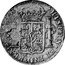 Brazil 960 Reis Ceara Countermarked Coinage. IGO 1834 X# 78 HISPAN ET IND REX... coin reverse