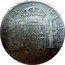 Brazil 960 Reis (Countermarked Coinage) KM# 335g HISPAN ET IND REX 8R P J coin reverse