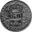 Brazil 960 Reis (Countermarked Coinage. IGO) X# 75 SUBQ SIGN. NATA STAB. R coin reverse