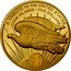 Cook Islands Five Dollars (Saint Gaudens Twenty Dollars Flying Eagle) COPY A TRIBUTE TO THE UNITED STATES COOK ISLANDS FIVE DOLLARS coin obverse