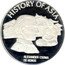 Cook Islands One Dollar (Alexander Csoma De Koros) ALEXANDER CSOVA DE KOROS HISTORY OF ASIA coin reverse