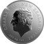 New Zealand One Dollar Charles III.Great Spotted Kiw. 2024  Silver BU CHARLES III NEW ZEALAND SJF .999 AG 1OZ 2024 coin obverse