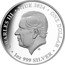 Niue One Dollar Charles III Red Centre 2024  Proof CHARLES III NIUE 2024 ONE DOLLAR JC 1OZ 999 SILVER coin obverse