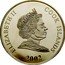 Cook Islands One Dollar (Elizabeth II Biathlon) ELIZABETH II COOK ISLANDS 2002 coin obverse