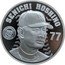 Cook Islands One Dollar Elizabeth II Senichi Hoshino 2003  Proof SENICHI HOSHINO HANSHIN TIGERS 77 coin reverse