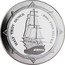Niue One Dollar (HMS Bounty) HALF TROY OUNCE .999+ FINE SILVER N E W S coin reverse