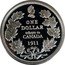 Cook Islands One Dollar (Tribute to Canada 1911. Piedfort) ONE DOLLAR TRIBUTE TO CANADA 1911 coin obverse