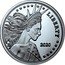 Cook Islands One Dollar (Visions of Liberty) LIBERTY 2020 coin reverse