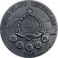 Niue Ten Dollars Charles III Shaolin Kung Fu 2024 XXI Antiqued NIUE ISLAND TEN DOLLARS XXI PUBLIC SEAL OF NIUE ATUA NIUE TUKULAGI 5 OZ AG 999 豹 虎 龍 蛇 鹤 2024 coin obverse