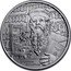 Niue Two Dollars Johannes Gutenberg 2024  BU JI JOHANNES GUTENBERG coin reverse