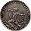 Niue Two Dollars (Perseus. Antiqued) PERSEUS 1OZ 999 FINE SILVER coin reverse
