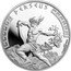Niue Two Dollars (Perseus with Medusa Head) PERSEUS 1OZ 999 FINE SILVER coin reverse