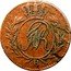 Poland 1/2 Grossus Frederick William II 1797 B C# 2.1 FRW coin obverse