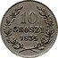 Poland 10 Groszy Krakow City Coin 1835 C# 12 10 GROSZY 1835 coin reverse