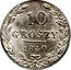 Poland 10 Groszy Nicholas I 1840 WW C# 113A 10 GROSZY 1840 coin reverse