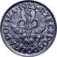 Poland 10 Groszy German Occupation Coin 1923 Y# 11 RZECZPOSPOLITA POLSKA 1923 W J coin obverse