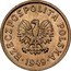 Poland 10 Groszy Circulation Coin 1949 (kr) Y# 42 RZECZPOSPOLITA POLSKA 1949 coin obverse