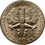 Poland 10 Zlotych 700th Anniversary of Warsaw. Goddess Nike 1965 MW Y# 54 POLSKA RZECZPOSPOLITA LUDOWA MW 19 65 ZŁ 10 ZŁ coin obverse