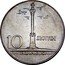 Poland 10 Zlotych 200th Anniversary of the Warsaw Mint 1966 MW Y# 56 10 ZŁOTYCH VII WIEKÓW WARSZAWY coin reverse
