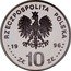 Poland 10 Zlotych Sigismund II Augustus 1996 Proof Y# 307 RZECZPOSPOLITA POLSKA 19 96 ZŁ 10 ZŁ MW coin obverse