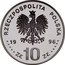 Poland 10 Zlotych 40th Anniversary of the Poznan Workers Protest 1996 Proof Y# 324 RZECZPOSPOLITA POLSKA MW 19 96 ZŁ 10 ZŁ coin obverse